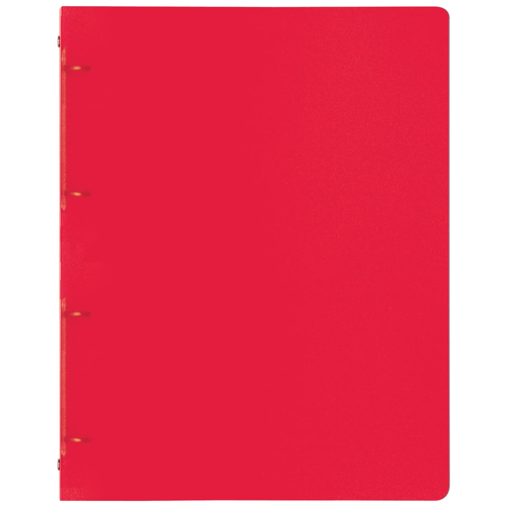 Ringbuch FACT!pp | A4, 4 Ringe, Füllhöhe: 16 mm, red