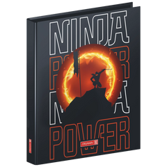Ringbuch Ninja Power | A4, 2 Ringe, Füllhöhe: 20 mm