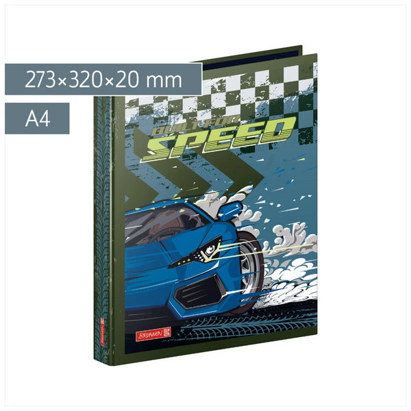 Ringbuch Fast Wheels | A4, 2 Ringe, Füllhöhe: 20 mm