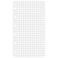 Ringbucheinlagen | A7, 5 mm kariert, weiß, 50 Blatt