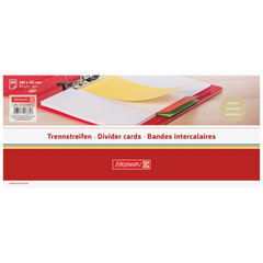 Trennstreifen | 105×240 mm, chamois, 100 Stück