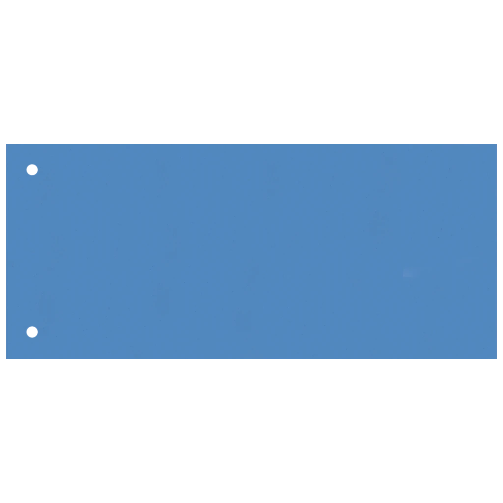 Trennstreifen | 105×240 mm, blau, 100 Stück