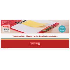 Trennstreifen | 105×240 mm, blau, 100 Stück