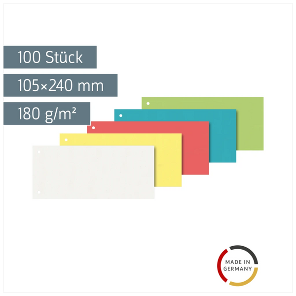 Trennstreifen | 105×240 mm, 100 Stück