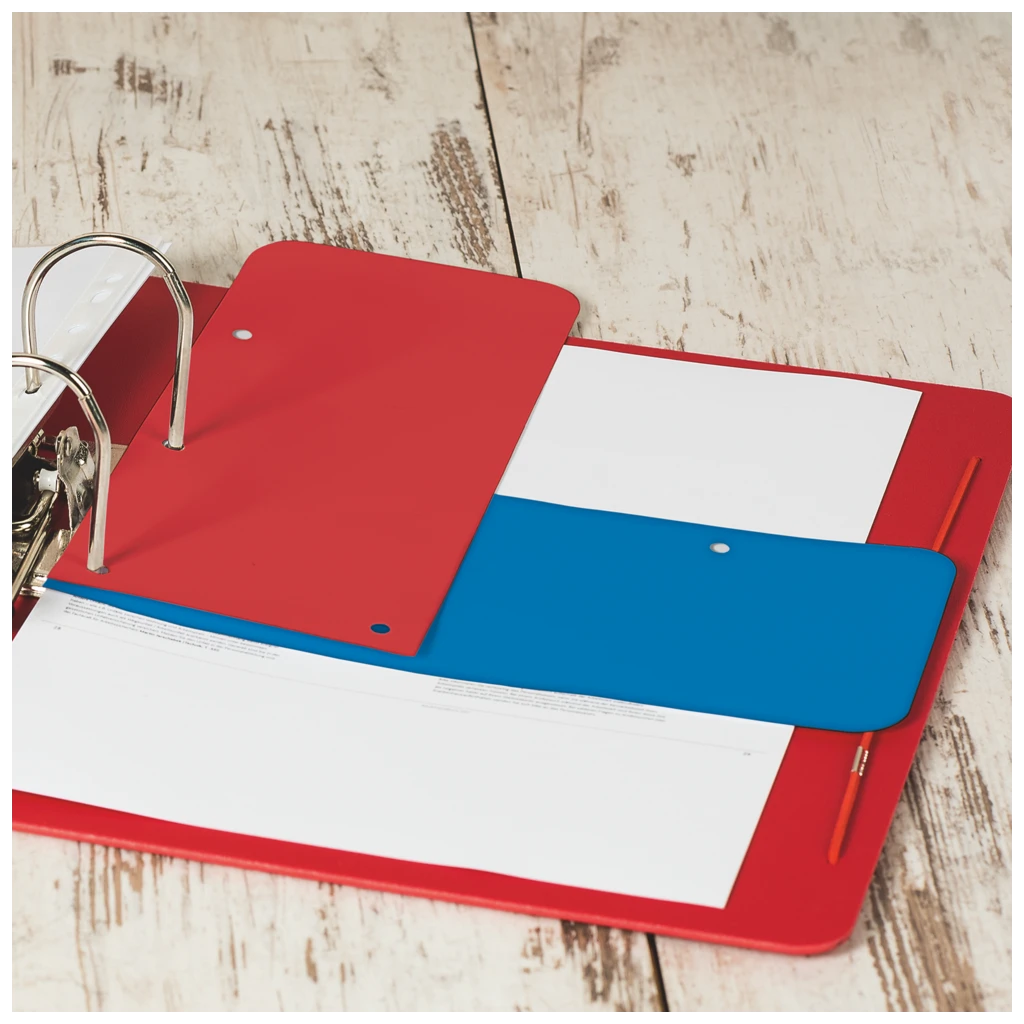 Trennstreifen Colour Code | 105×240 mm, red, 40 Stück