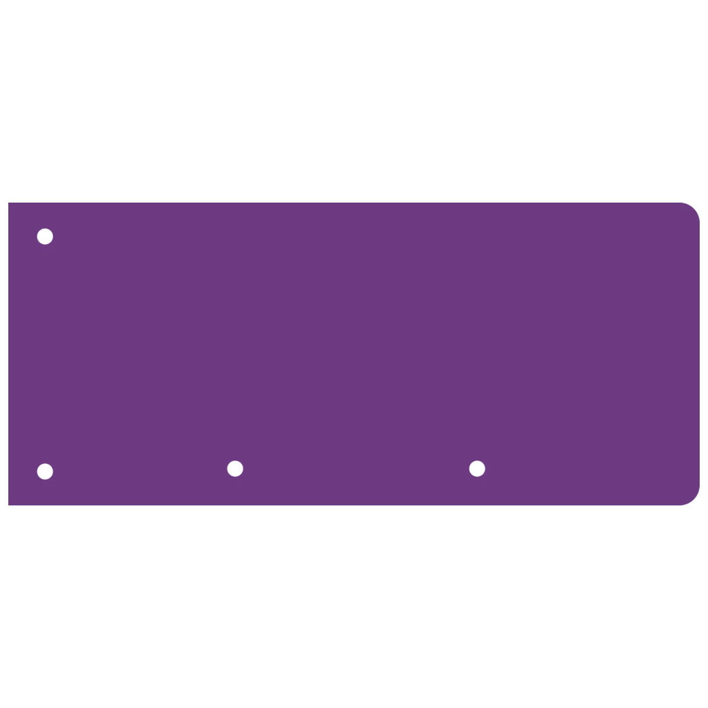Trennstreifen Colour Code | 105×240 mm, purple, 40 Stück
