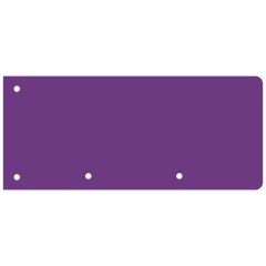Trennstreifen Colour Code | 105×240 mm, purple, 40 Stück