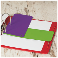 Trennstreifen Colour Code | 105×240 mm, purple, 40 Stück