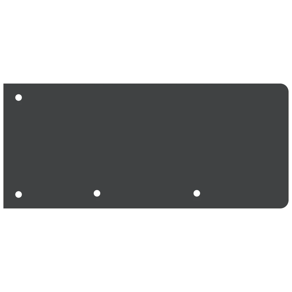 Trennstreifen Colour Code | 105×240 mm, onyx, 40 Stück