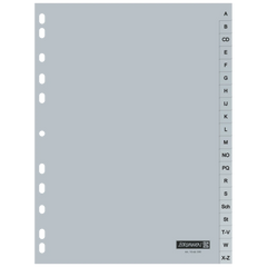 Ringbuchregister | A4, 20 Blatt