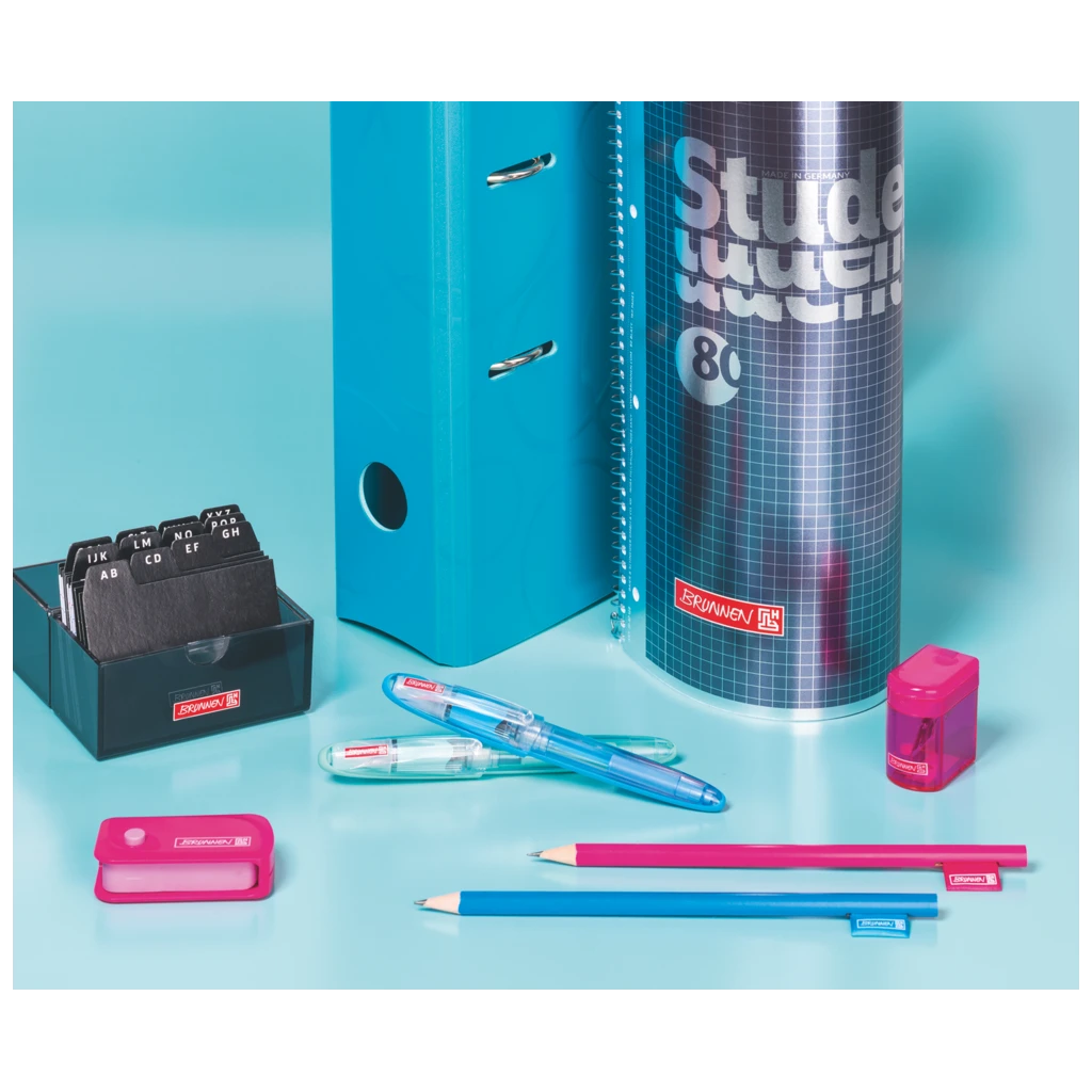 Collegeblock Premium Student | A4, Lineatur 28, 80 Blatt, anthrazit