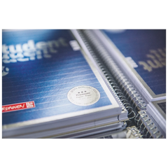 Collegeblock Premium Student | A4, Lineatur 21, 80 Blatt, blau