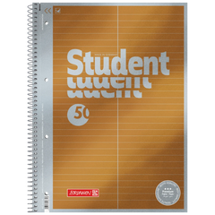 Collegeblock Premium Student „Vokabeln“ | A4, Lineatur 53, 50 Blatt, gelb