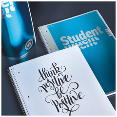Collegeblock Premium Student | A4, punktiert, 80 Blatt, blau