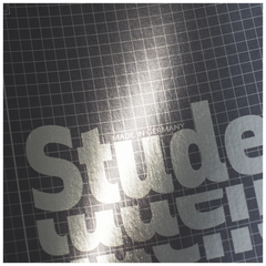 Collegeblock Premium Student | A5, Lineatur 5, 80 Blatt, anthrazit