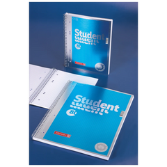 Collegeblock Premium Student | A5, punktiert, 80 Blatt, blau
