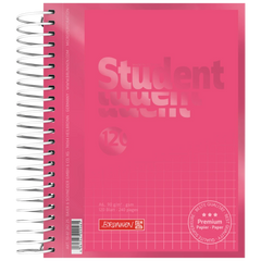 Collegeblock Premium Student Colour Code | A6, kariert, 120 Blatt, tulip