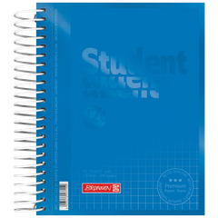 Collegeblock Premium Student Colour Code | A6, kariert, 120 Blatt, azur