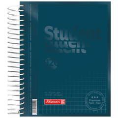 Collegeblock Premium Student Colour Code | A6, kariert, 120 Blatt, denim