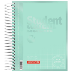 Collegeblock Premium Student Colour Code | A6, kariert, 120 Blatt, mint