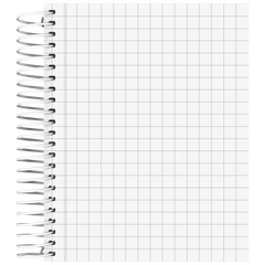 Collegeblock Student | A6, kariert, 160 Blatt, rot