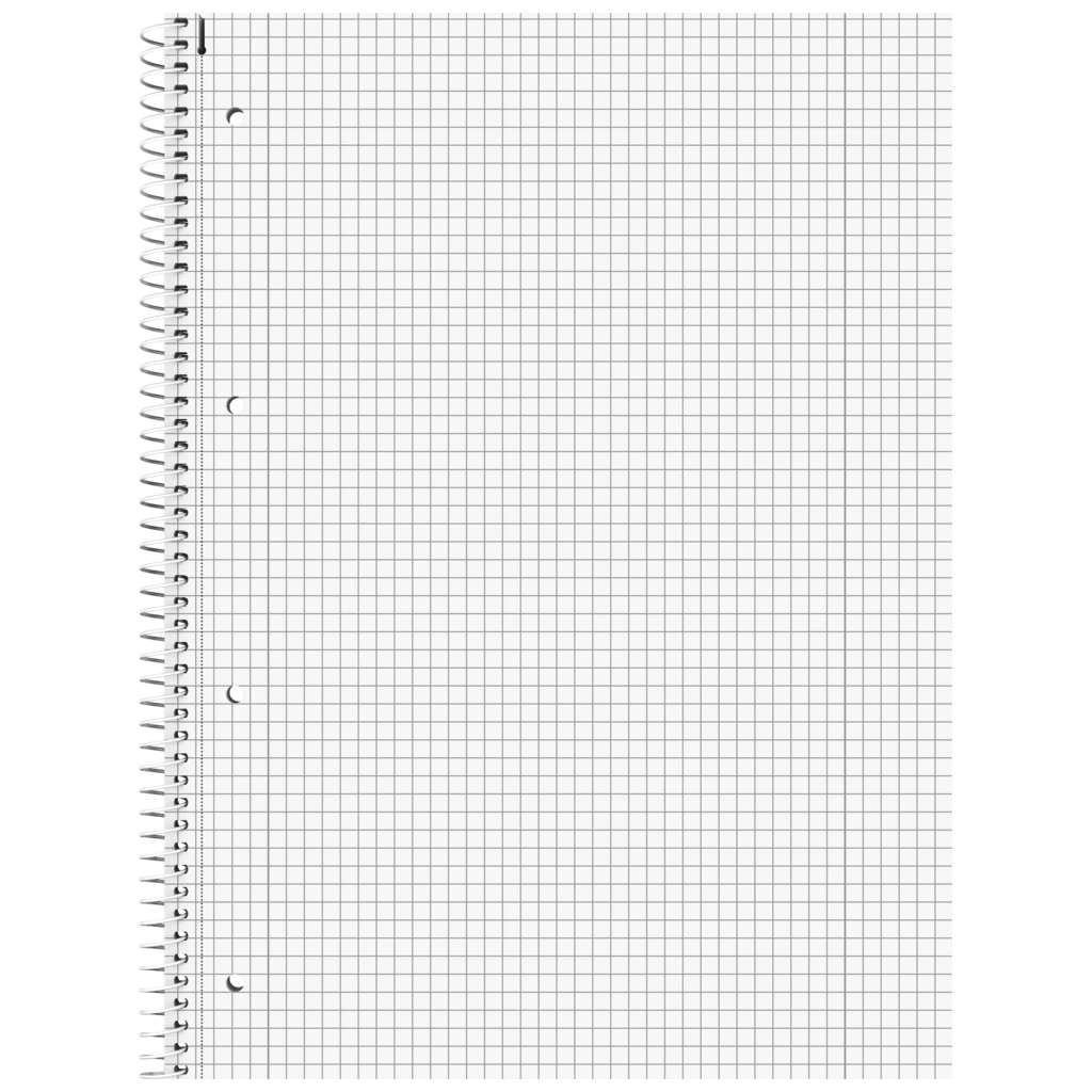 Collegeblock Premium Student „Krake“ ZENart | A4, Lineatur 28, 80 Blatt, weiß