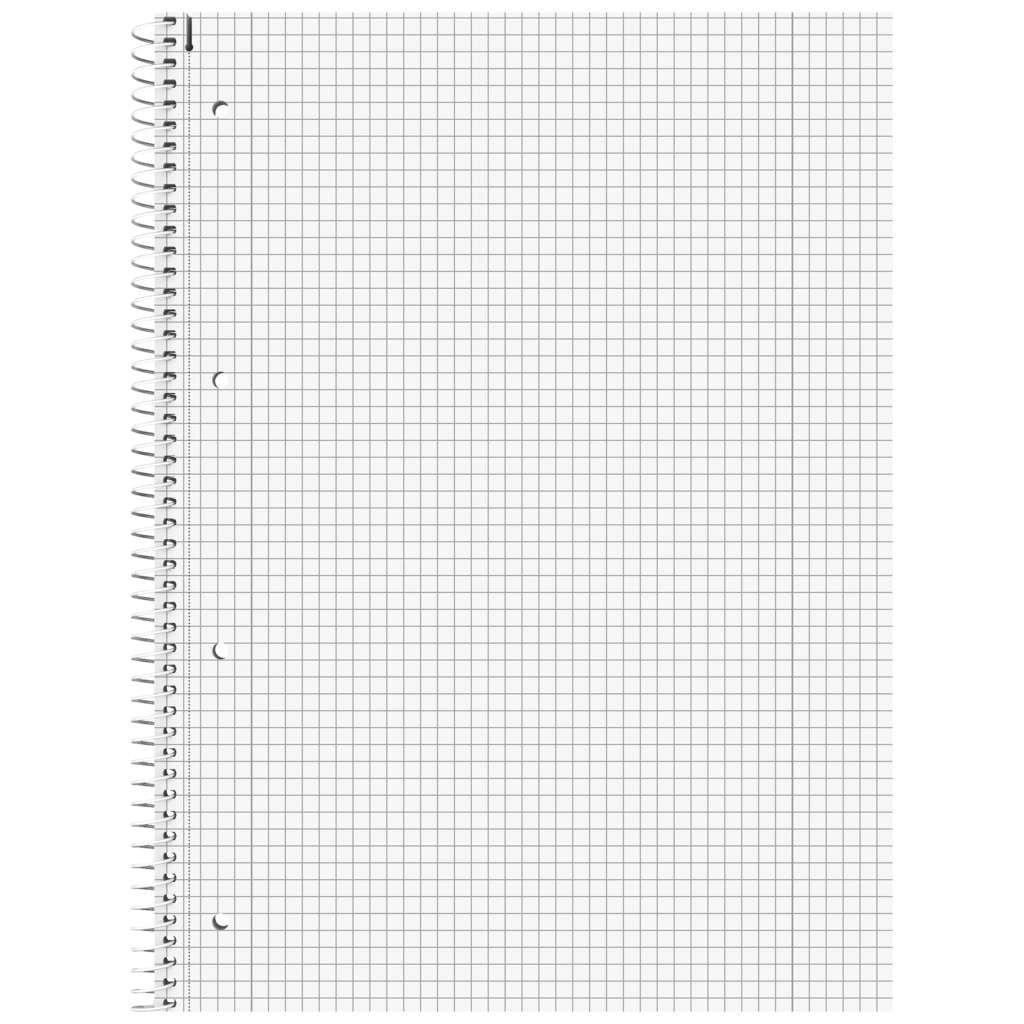 Collegeblock Premium Student „Krake“ ZENart | A4, Lineatur 28, 80 Blatt, weiß