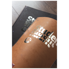 Collegeblock Premium Student FACT!plus | A4, Lineatur 28, 80 Blatt, schwarz