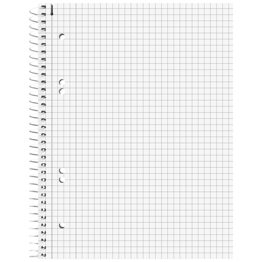 Collegeblock Student Recycling | A5, Lineatur 5, 80 Blatt, rot