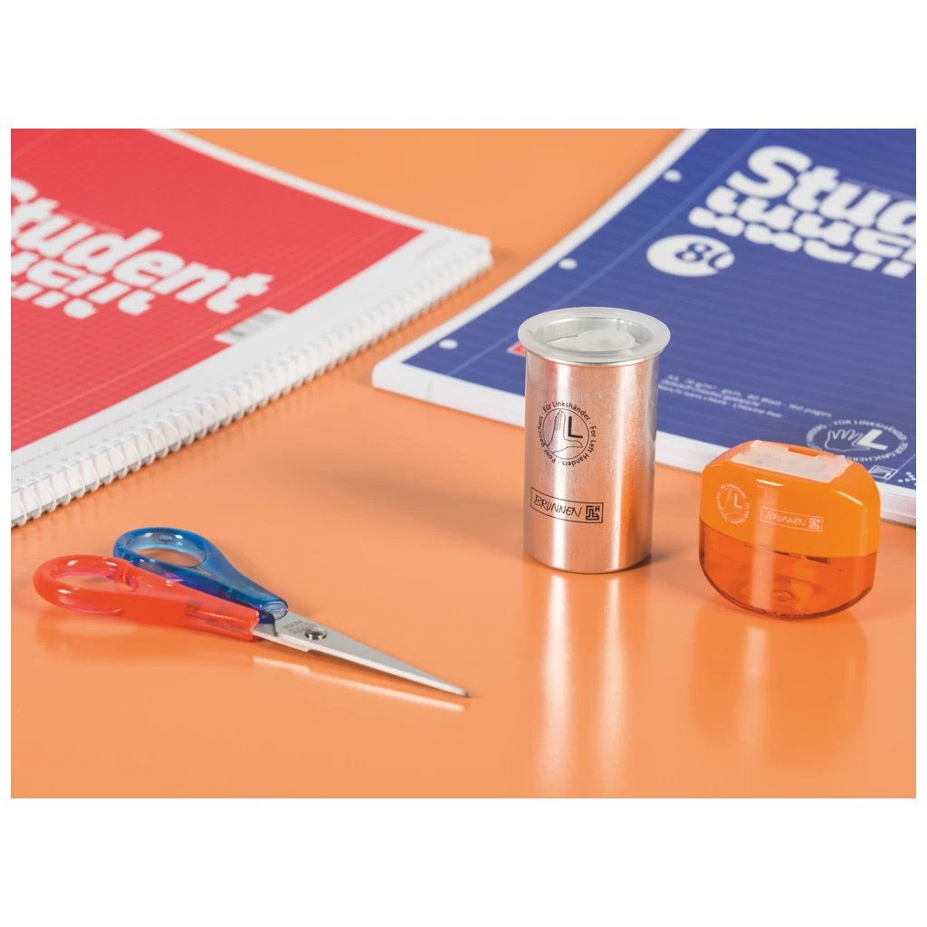 Collegeblock Student Linkshänder | A4, Lineatur 28, 80 Blatt, rot