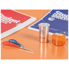 Collegeblock Student Linkshänder | A4, Lineatur 28, 80 Blatt, rot