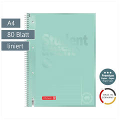Collegeblock Premium Student Colour Code | A4, Lineatur 25, 80 Blatt, mint