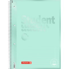 Collegeblock Premium Student Colour Code, A4, 80 Blatt / 160 Seiten, Lineatur 27, mint