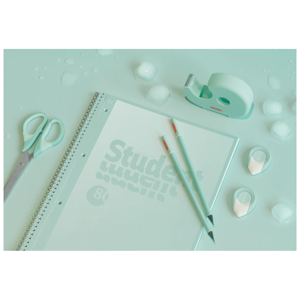 Collegeblock Premium Student Colour Code | A4, Lineatur 27, 80 Blatt, mint
