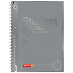 Collegeblock Premium Student Colour Code | A4, Lineatur 27, 80 Blatt, silver