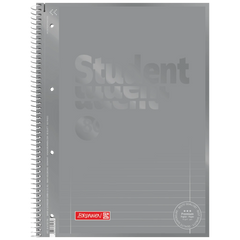 Collegeblock Premium Student Colour Code | A4, Lineatur 27, 80 Blatt, silver