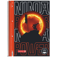 Collegeblock Premium Ninja Power | A4, Lineatur 27, 80 Blatt