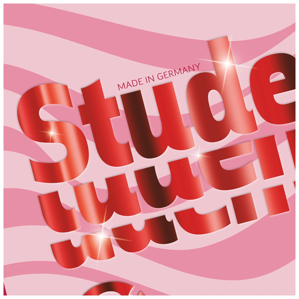 Collegeblock Premium Student Fruity Love | A4, Lineatur 27, 80 Blatt, rosa/mehrfarbig