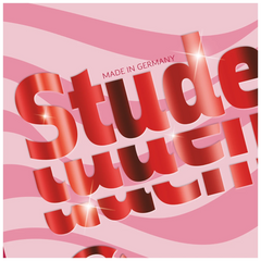 Collegeblock Premium Student Fruity Love | A4, Lineatur 27, 80 Blatt, rosa/mehrfarbig