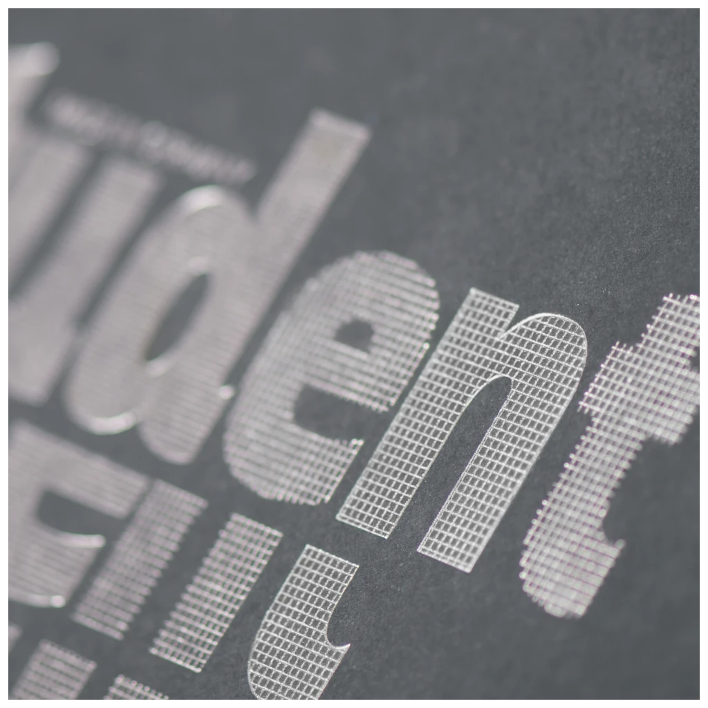 Collegeblock Premium Student „Hardwired“ | A4, Lineatur 27, 80 Blatt, schwarz