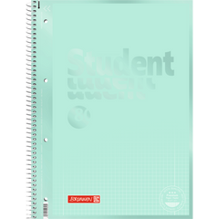 Collegeblock Premium Student Colour Code, A4, 80 Blatt / 160 Seiten, Lineatur 28, mint