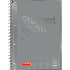 Collegeblock Premium Student Colour Code A4 Lineatur 28 | 80 Blatt, silver