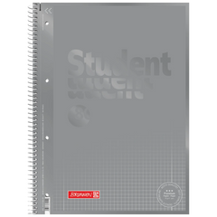 Collegeblock Premium Student Colour Code | A4, Lineatur 28, 80 Blatt, silver