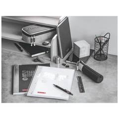 Collegeblock Premium Student „White“ | A4, Lineatur 28, 80 Blatt, weiß