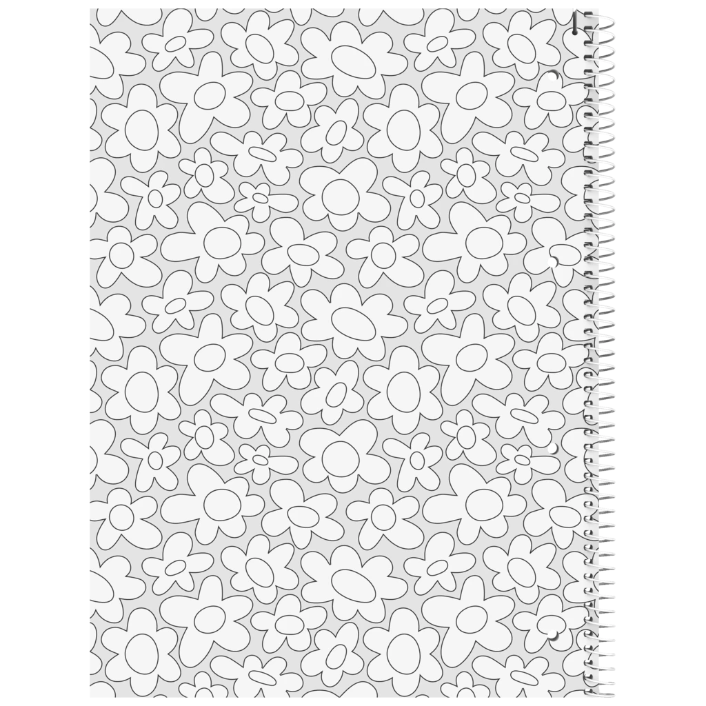 Collegeblock Premium Student Happy Hippie | A4, Lineatur 28, 80 Blatt, rosa/mint
