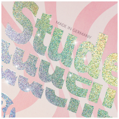 Collegeblock Premium Student Happy Hippie | A4, Lineatur 28, 80 Blatt, rosa/mint