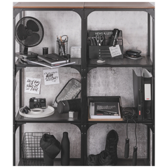 Collegeblock Premium Student „Hardwired“ | A4, Lineatur 28, 80 Blatt, schwarz