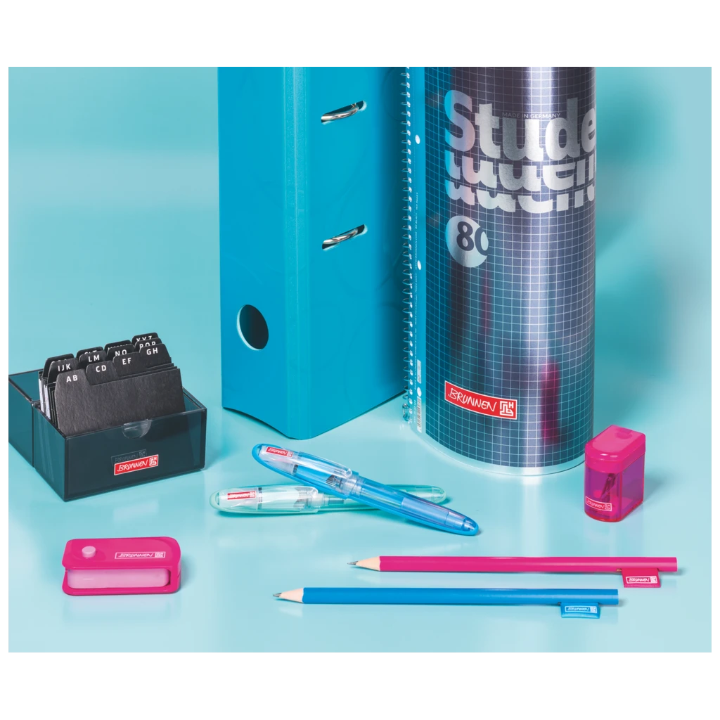 Collegeblock Premium Student | A4, Lineatur 28, 80 Blatt, anthrazit