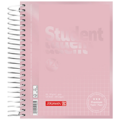 Collegeblock Premium Student Colour Code | A6, kariert, 120 Blatt, rose
