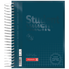 Collegeblock Premium Student Colour Code | A6, kariert, 120 Blatt, denim